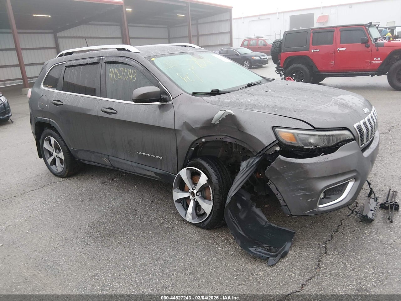 1C4PJLDB3KD****** · 2019 JEEP CHEROKEE LIMITED FWD