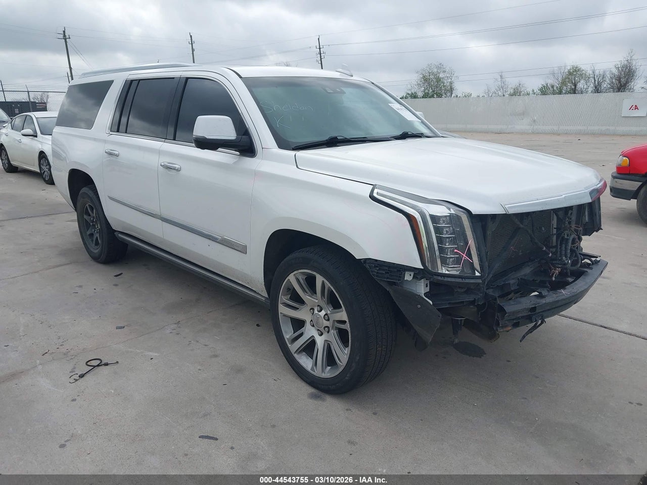 1GYS3JKJ0HR****** 2017 CADILLAC ESCALADE ESV PREMIUM LUXURY