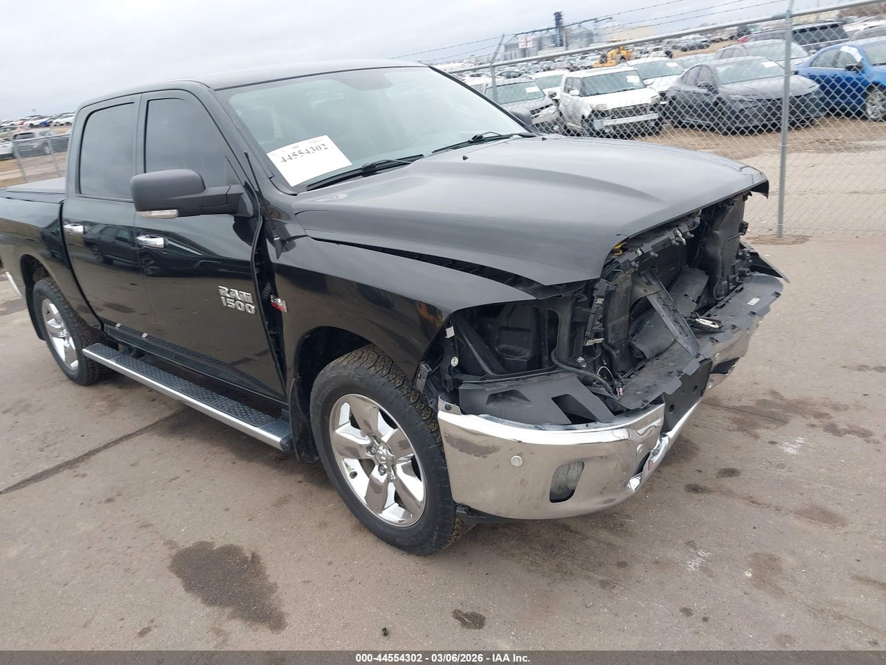 1C6RR7LT5HS****** · 2017 RAM 1500 BIG HORN  4X4 5'7 BOX