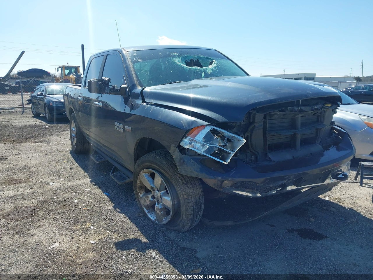 1C6RR7LT9HS****** · 2017 RAM 1500 BIG HORN  4X4 5'7 BOX
