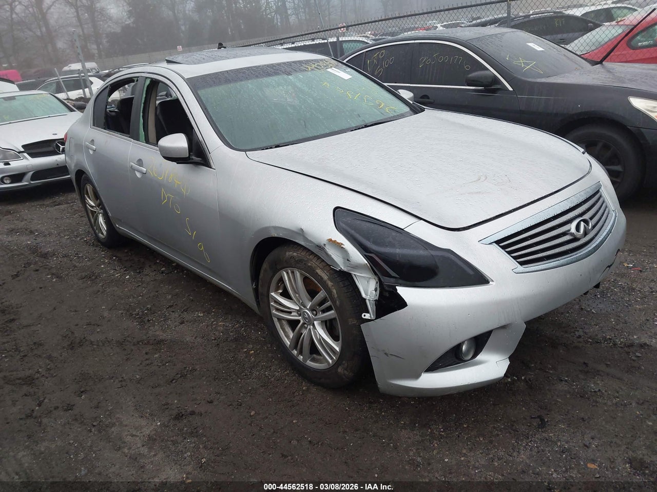 2012 INFINITI G25 JOURNEY