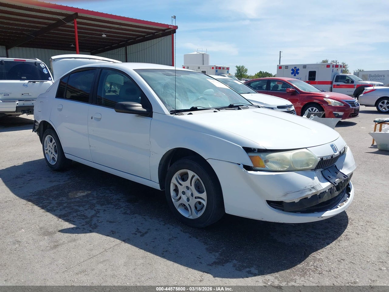 1G8AJ52FX3Z****** · 2003 SATURN ION 2