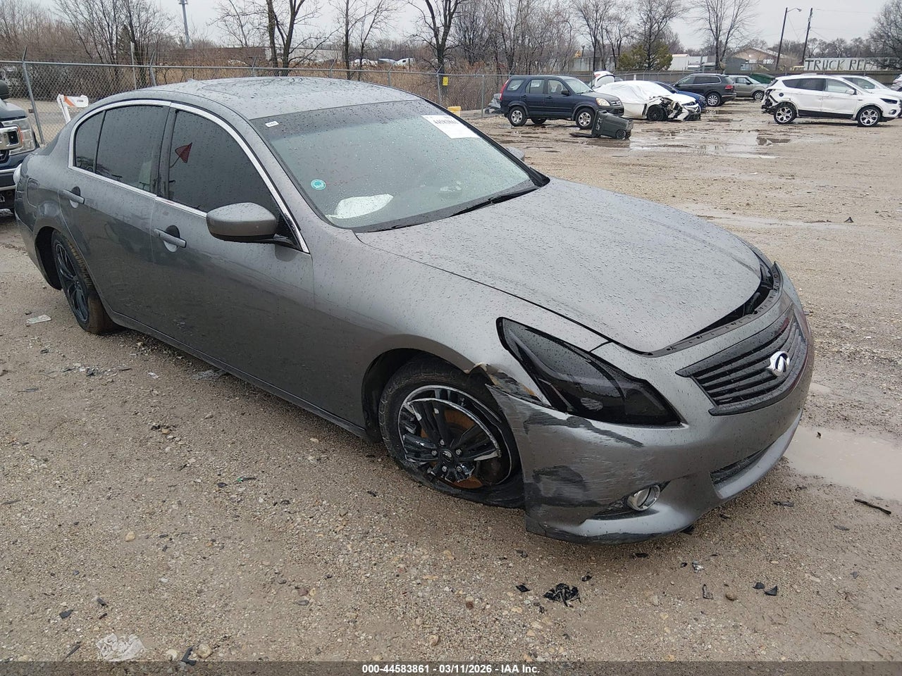 2012 INFINITI G25X