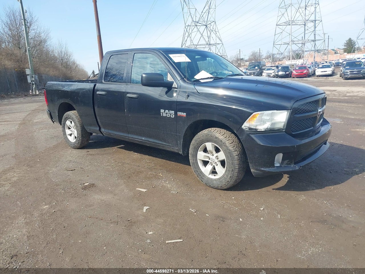 1C6RR7FT3HS****** · 2017 RAM 1500 EXPRESS  4X4 6'4 BOX