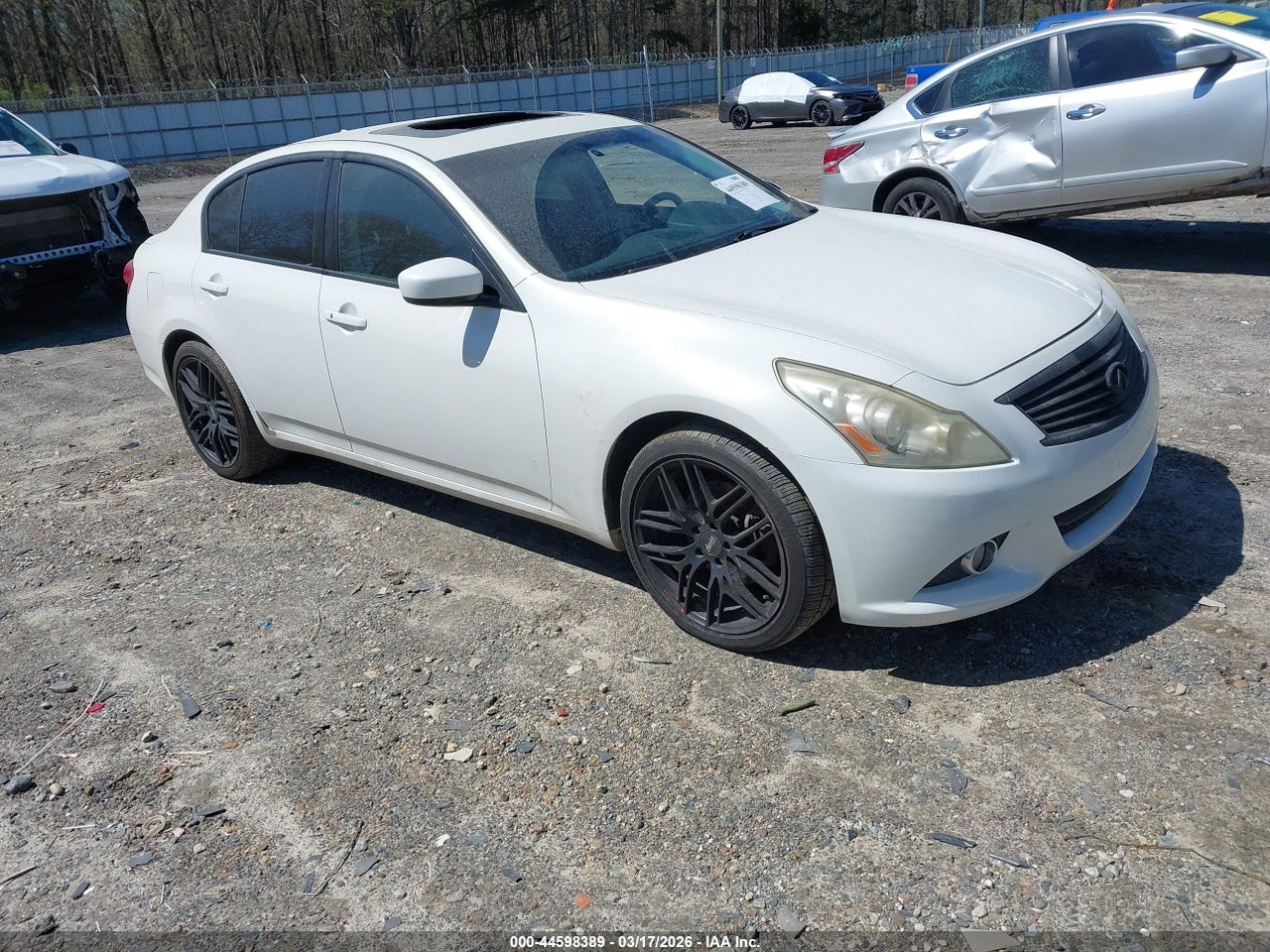 JN1CV6AR1CM****** · 2012 INFINITI G37X