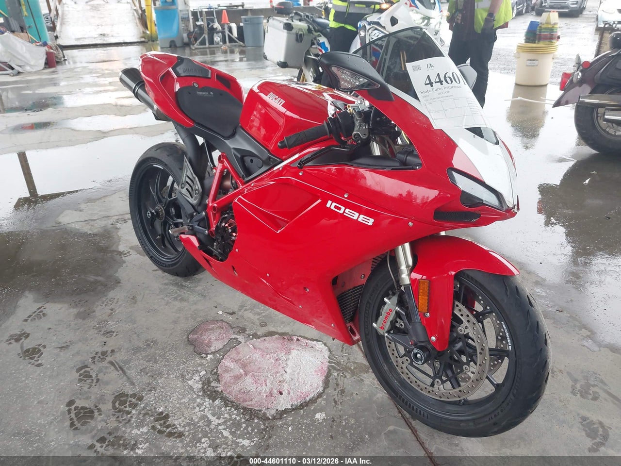 ZDM1XBEW27B****** · 2007 DUCATI 1098 S