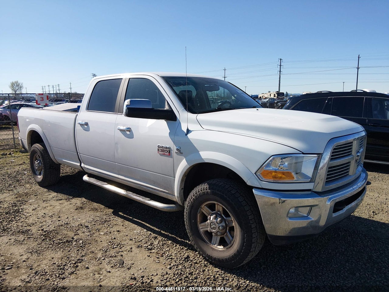 3D73Y3CL5BG****** · 2011 RAM RAM 3500 LARAMIE