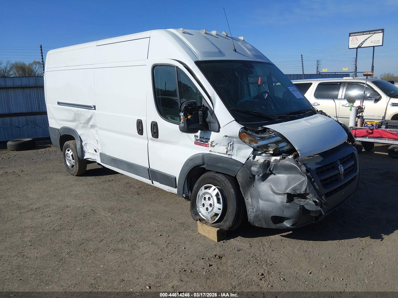 3C6URVHGXEE****** · 2014 RAM PROMASTER 3500 HIGH ROOF