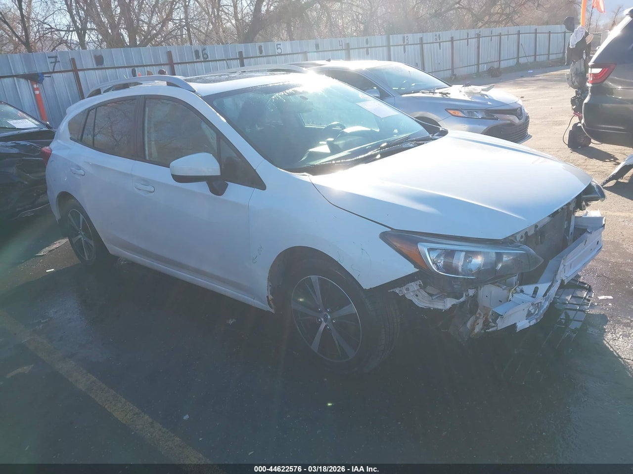 4S3GTAD62K3****** · 2019 SUBARU IMPREZA 2.0I PREMIUM