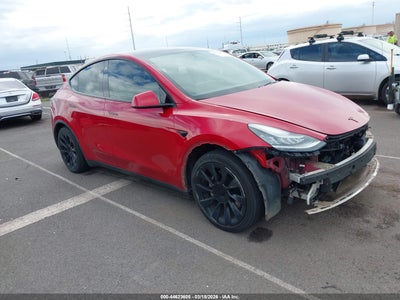 5YJYGDEE8MF****** · 2021 TESLA MODEL Y LONG RANGE DUAL MOTOR ALL-WHEEL DRIVE