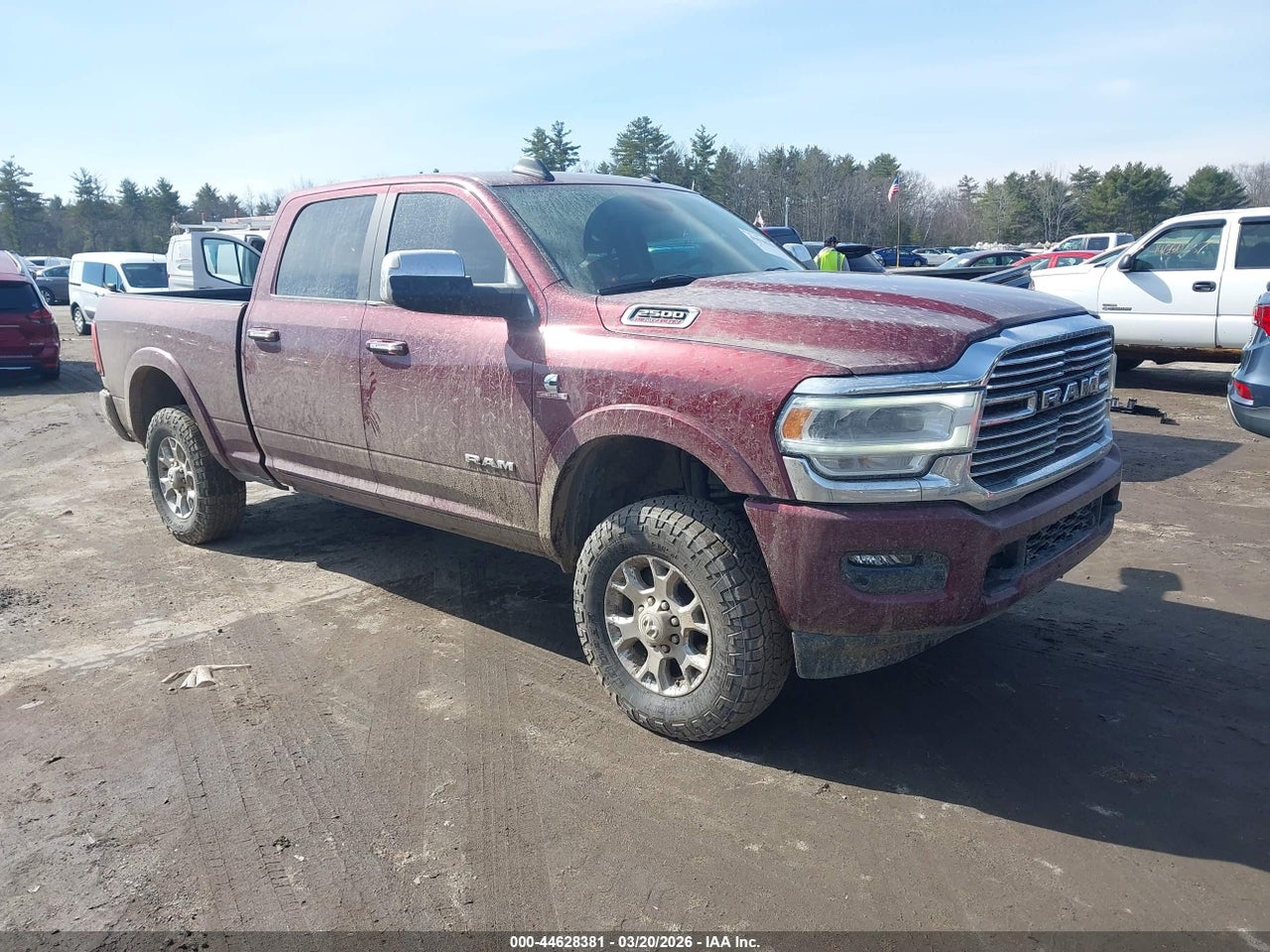 3C63R3EL3MG****** · 2021 RAM 3500 LARAMIE  4X4 6'4 BOX