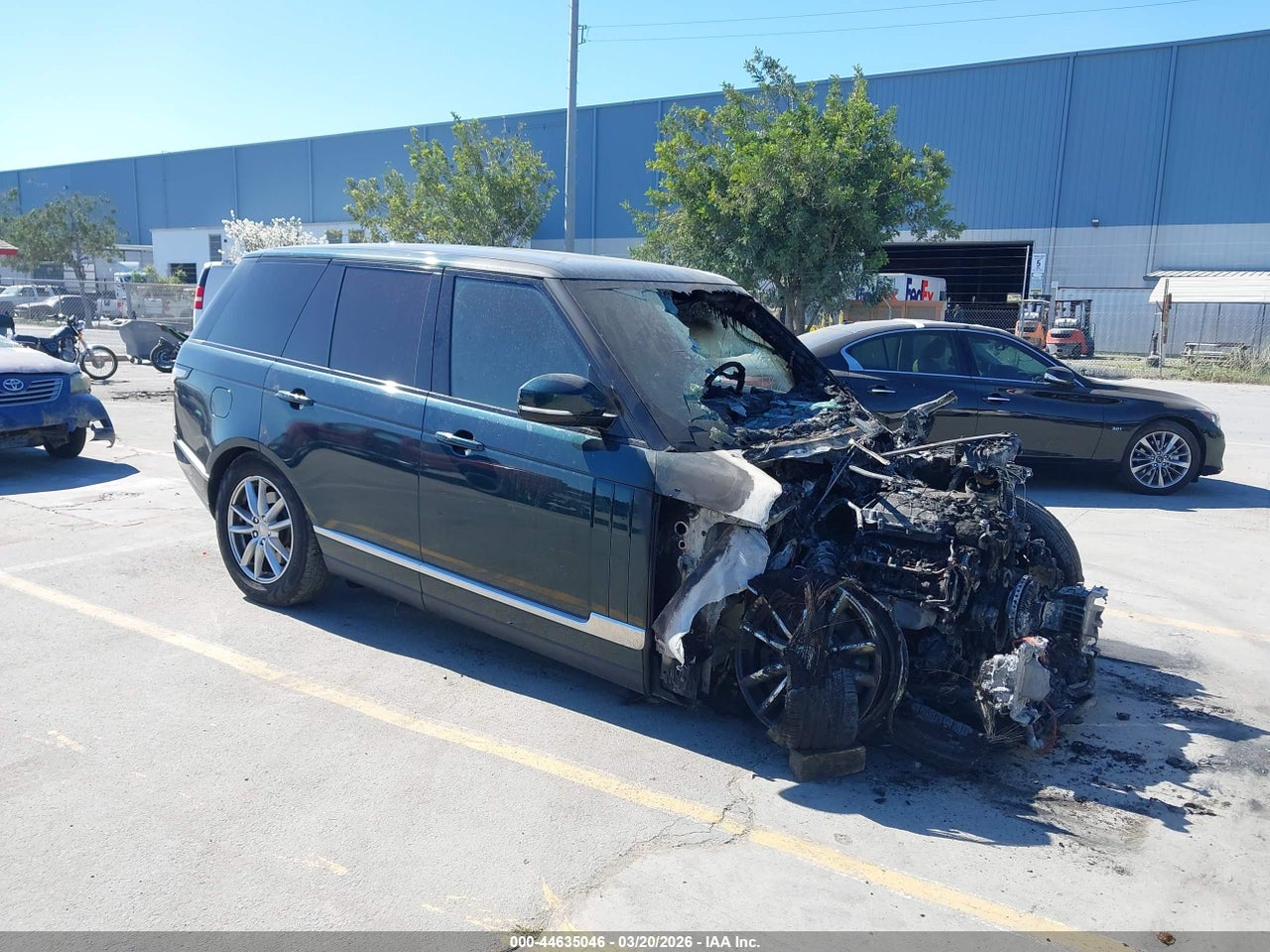 SALGR2VF9FA****** · 2015 LAND ROVER RANGE ROVER 3.0L V6 SUPERCHARGED