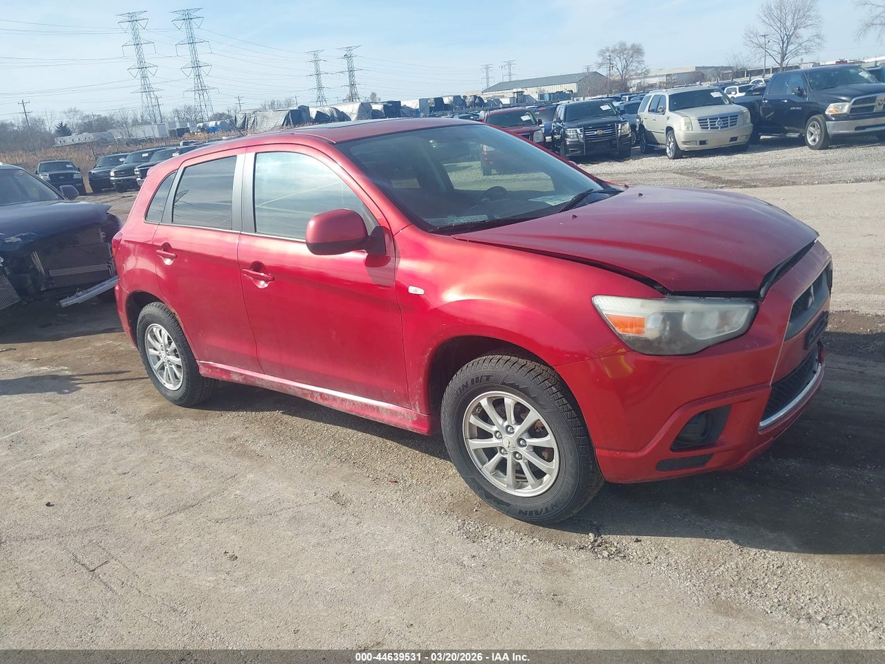JA4AP3AU6BZ****** · 2011 MITSUBISHI OUTLANDER SPORT ES