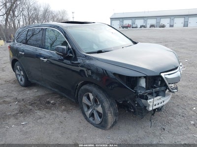2016 ACURA MDX ACURAWATCH PLUS PACKAGE