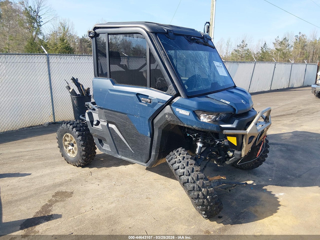 3JBUVAX46SK****** · 2025 CAN-AM DEFENDER LIMITED CAB HD10