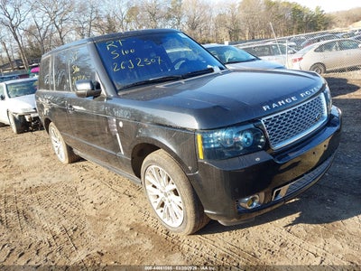 2012 LAND ROVER RANGE ROVER SUPERCHARGED