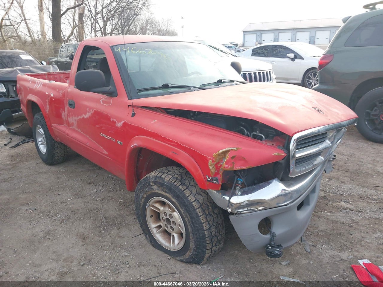 1B7GG26N7YS****** · 2000 DODGE DAKOTA SLT/SPORT