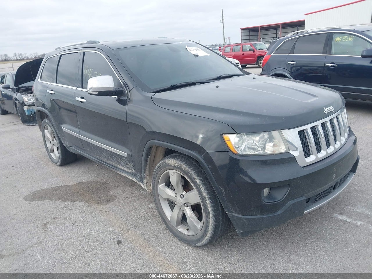 1J4RR6GT7BC****** · 2011 JEEP GRAND CHEROKEE OVERLAND