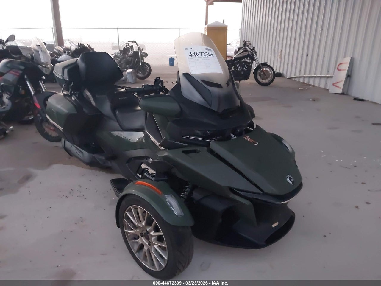 2BXNBDD25PV****** · 2023 CAN-AM SPYDER ROADSTER RT/RT LIMITED