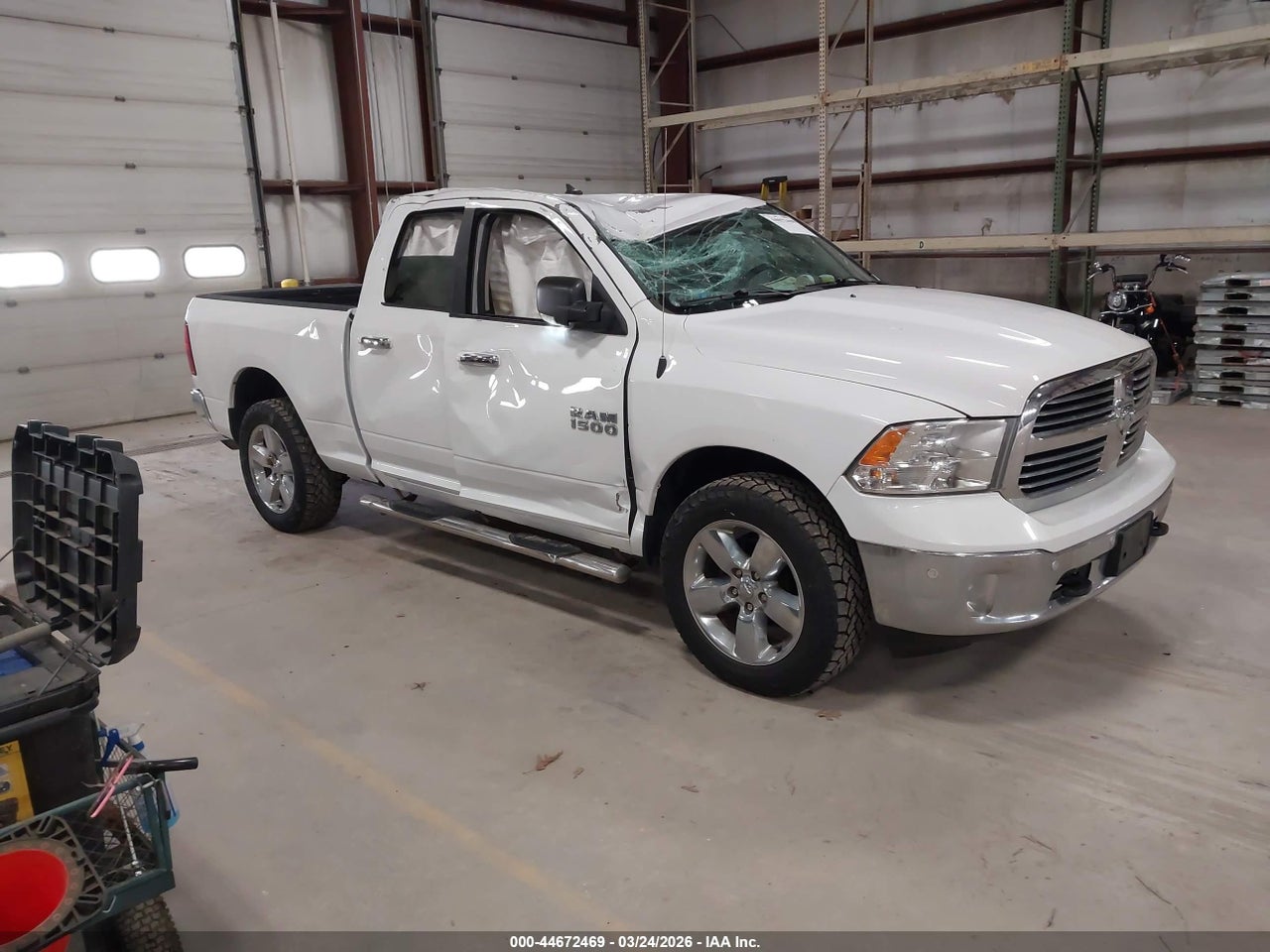 1C6RR7GG5HS****** · 2017 RAM 1500 BIG HORN  4X4 6'4 BOX