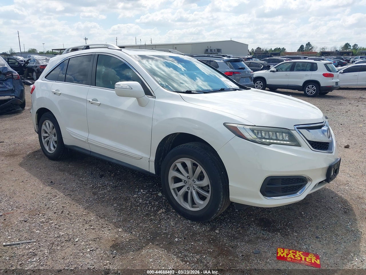 5J8TB3H38GL****** · 2016 ACURA RDX ACURAWATCH PLUS PKG