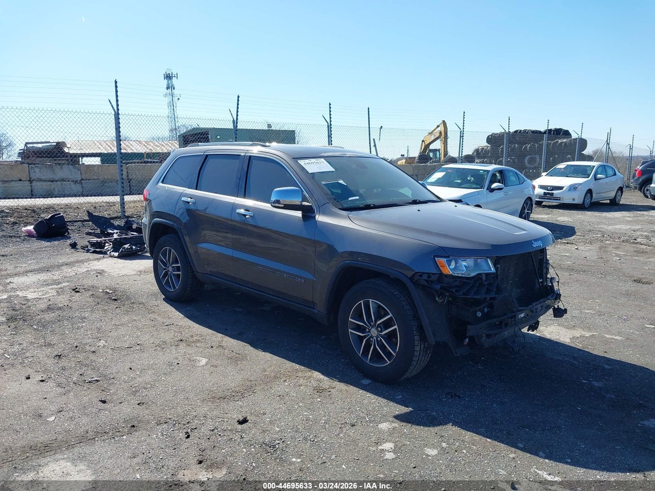 1C4RJEBGXHC****** · 2017 JEEP GRAND CHEROKEE LIMITED 4X2