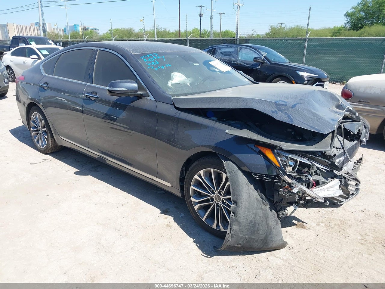 KMHGN4JEXHU****** · 2017 GENESIS G80 3.8