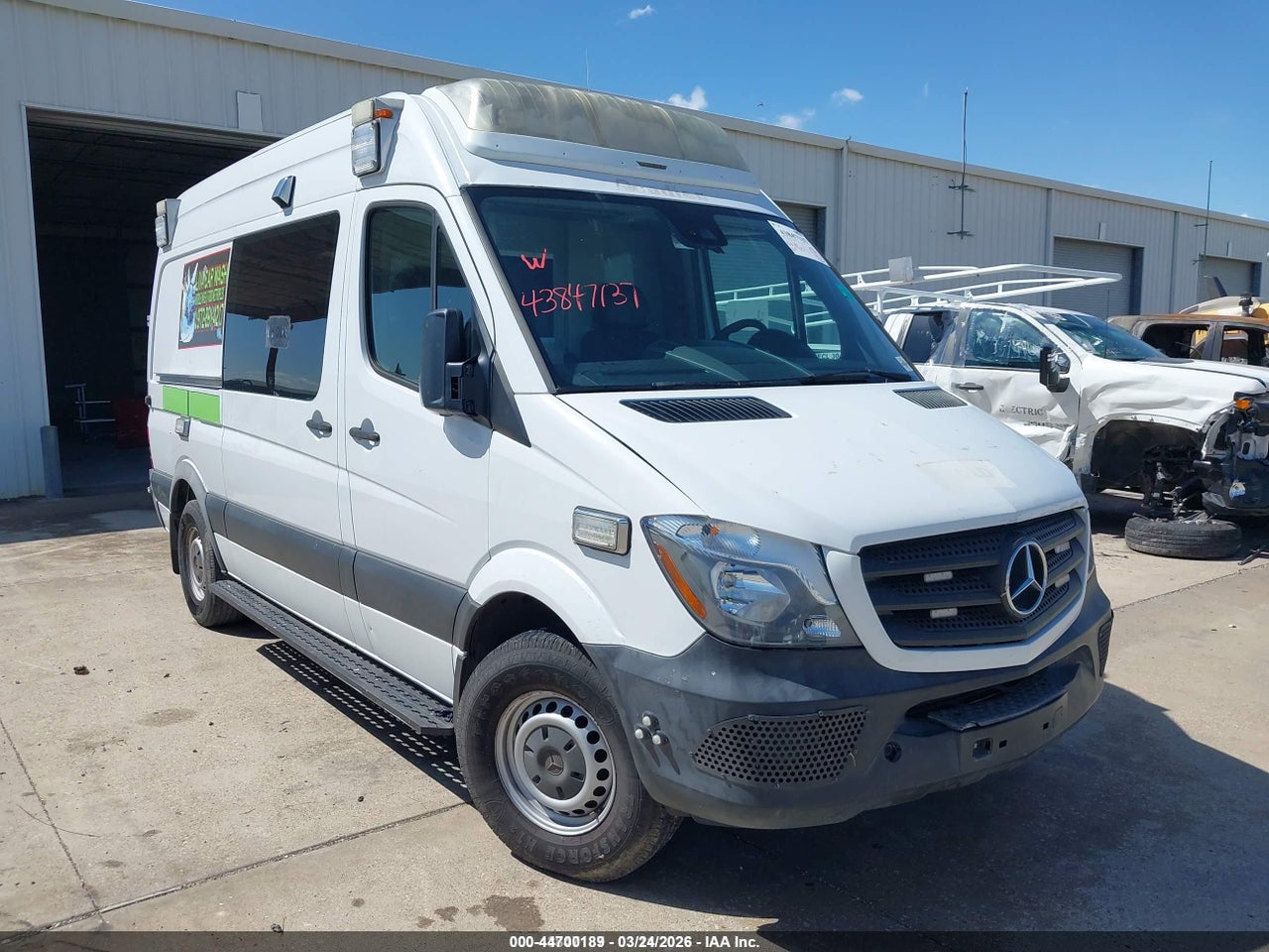 WD3PE7CD9HP****** · 2017 MERCEDES-BENZ SPRINTER 2500 STANDARD ROOF V6