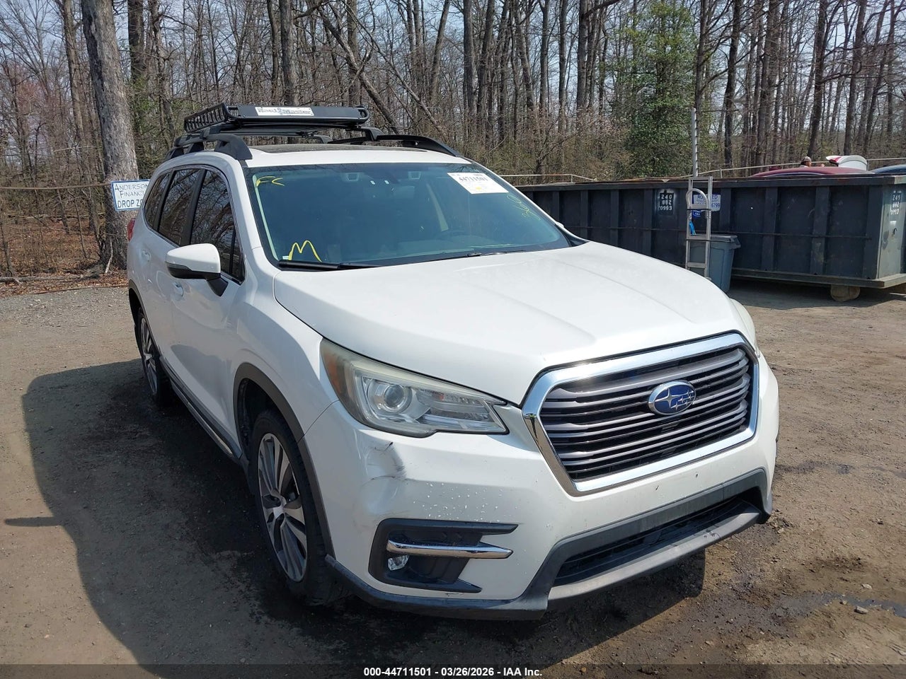 4S4WMAPDXK3****** · 2019 SUBARU ASCENT LIMITED