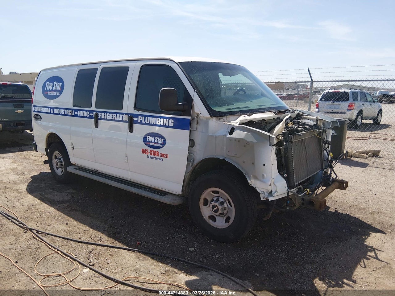 1GTW7FCA8E1****** · 2014 GMC SAVANA 2500 WORK VAN