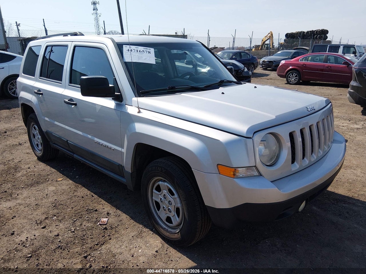1J4NF1GB5BD****** · 2011 JEEP PATRIOT SPORT