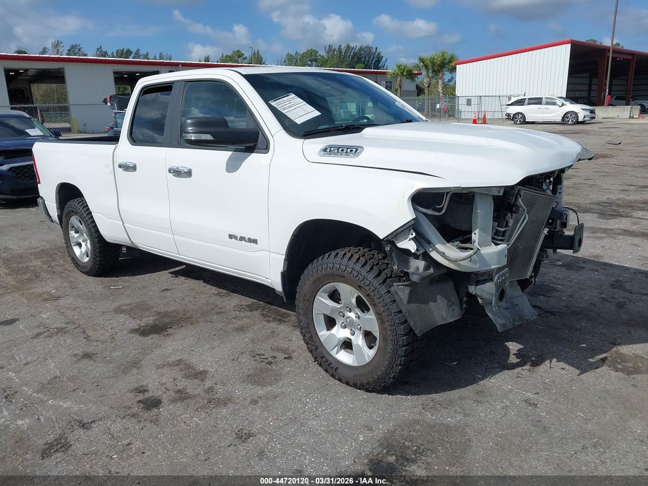 1C6SRFBT6MN****** · 2021 RAM 1500 BIG HORN  4X4 6'4 BOX