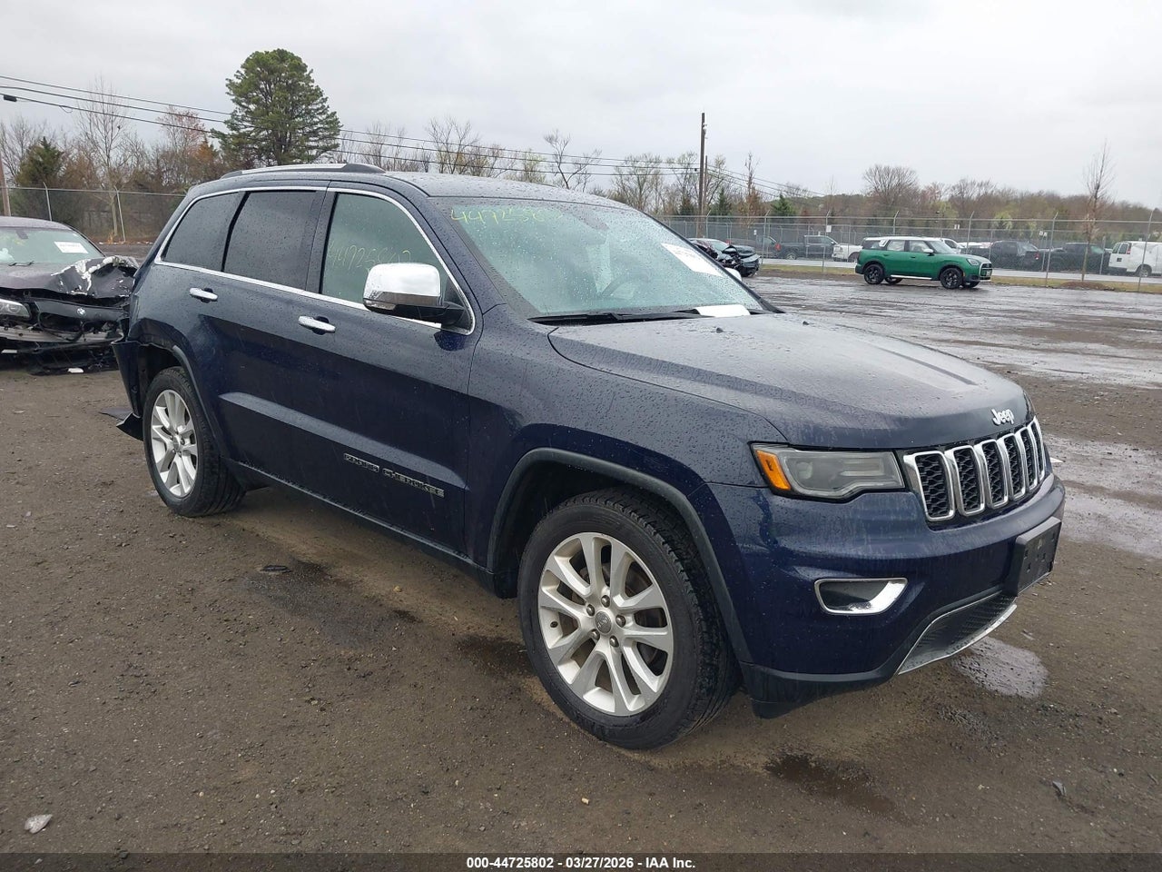 1C4RJFBG9HC****** · 2017 JEEP GRAND CHEROKEE LIMITED 4X4