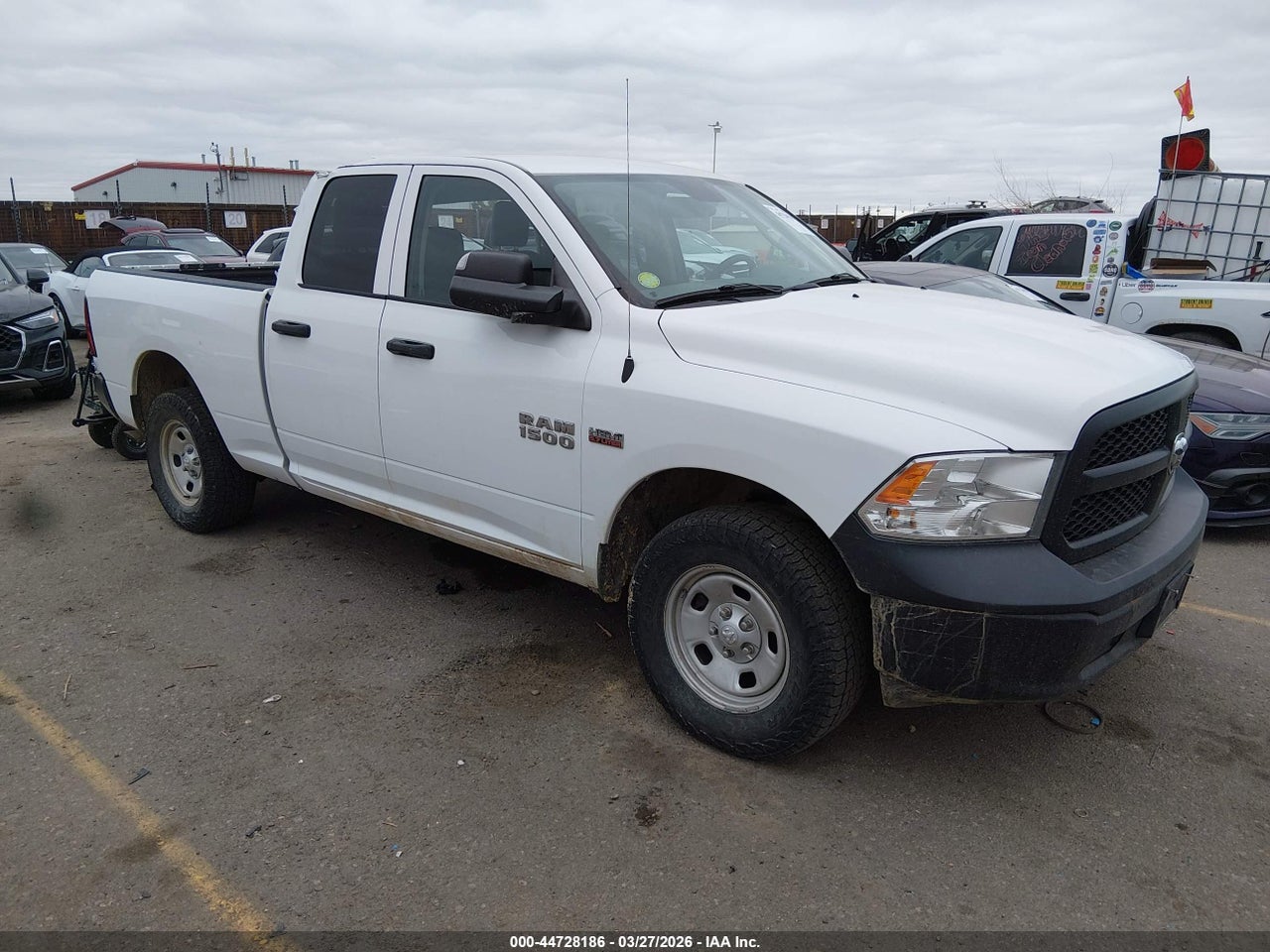 1C6RR7FT5JS****** · 2018 RAM 1500 TRADESMAN  4X4 6'4 BOX