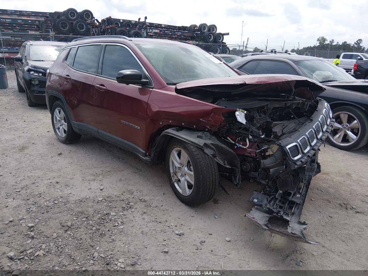 3C4NJCBB9NT****** · 2022 JEEP COMPASS LATITUDE FWD