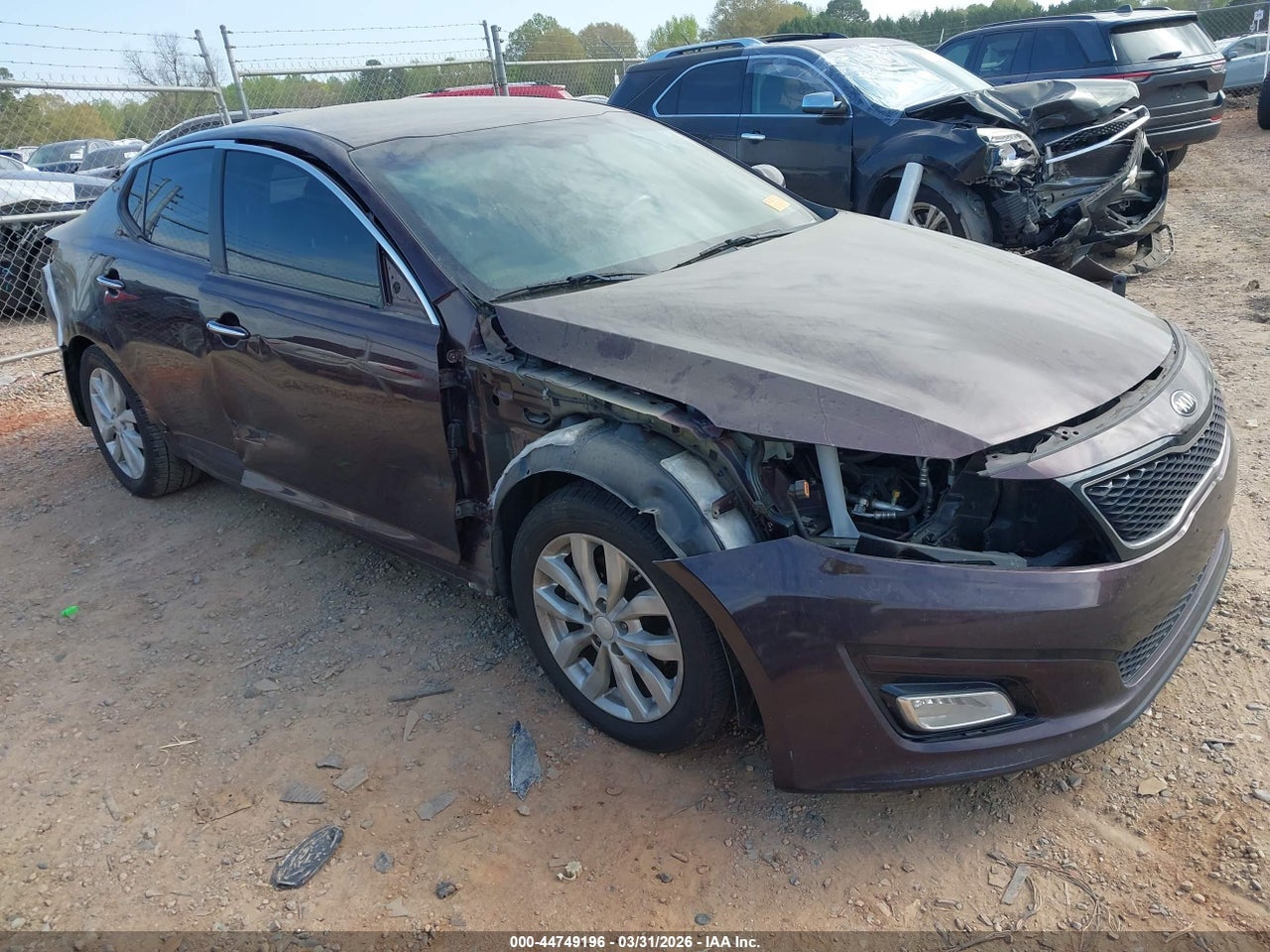 5XXGN4A72FG****** · 2015 KIA OPTIMA EX