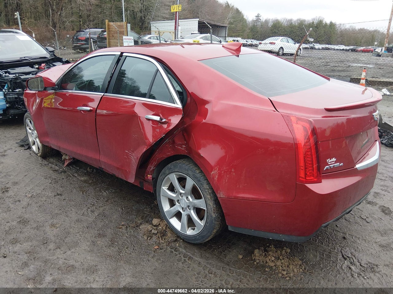 1G6AH5RX3F0****** · 2015 CADILLAC ATS LUXURY