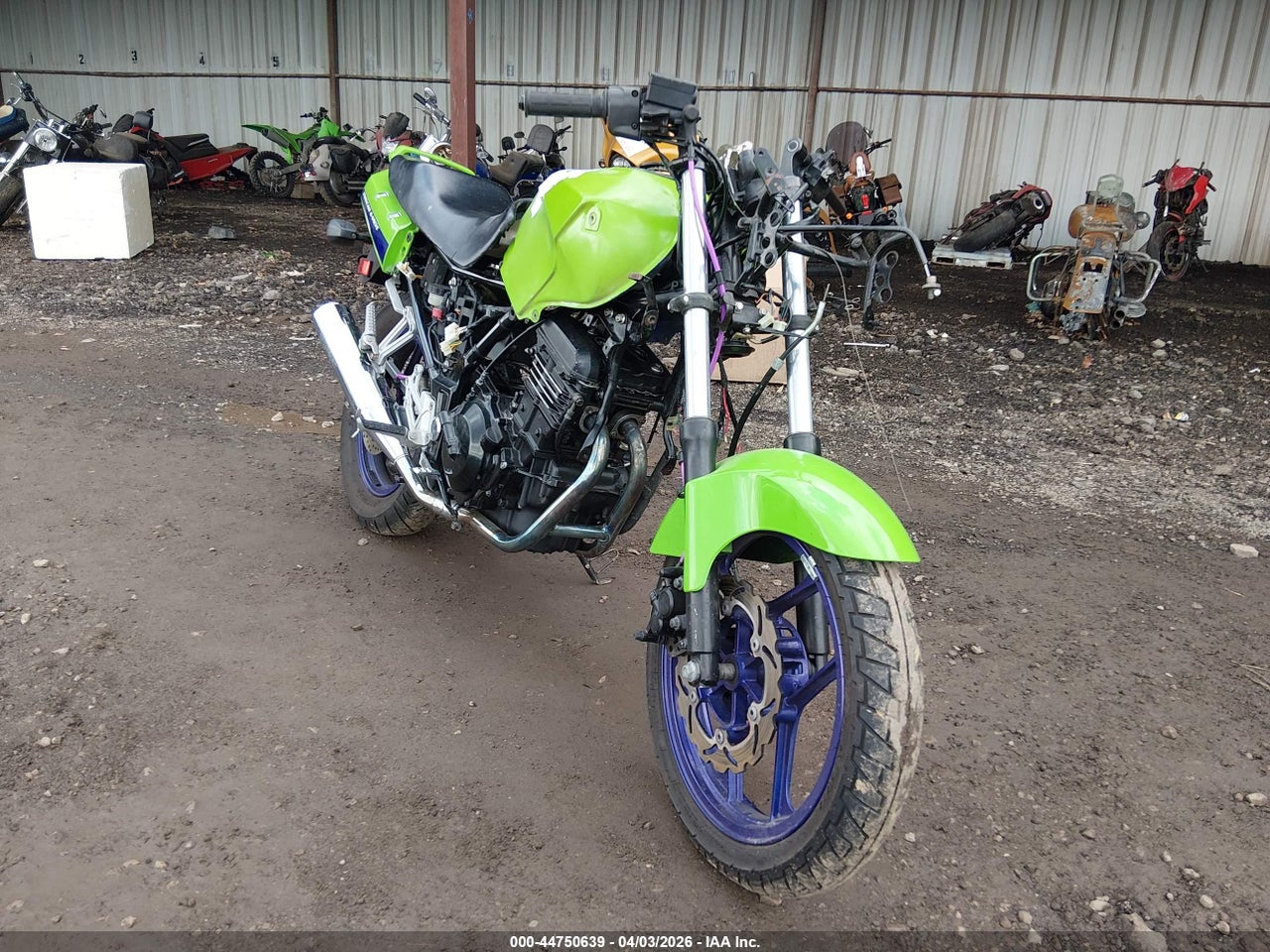 JKAEXMF13YA****** · 2000 KAWASAKI EX250 F