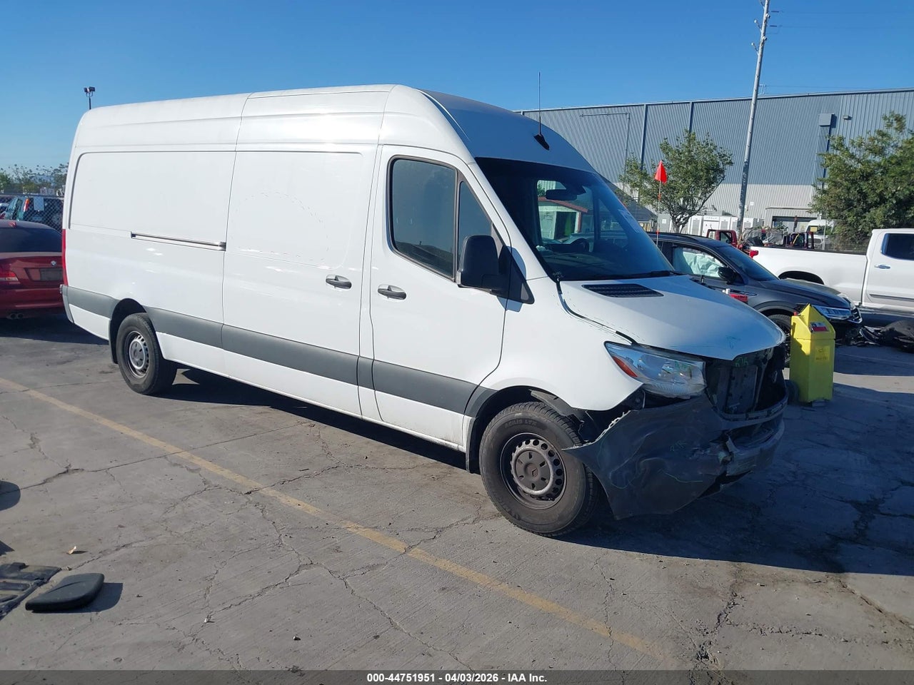 W1Y40CHY6NT****** · 2022 MERCEDES-BENZ SPRINTER 2500 HIGH ROOF I4