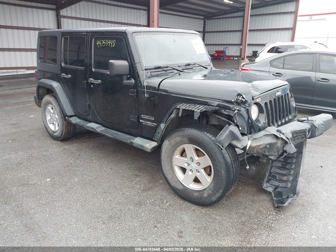 1C4HJWDG8EL****** · 2014 JEEP WRANGLER UNLIMITED SPORT