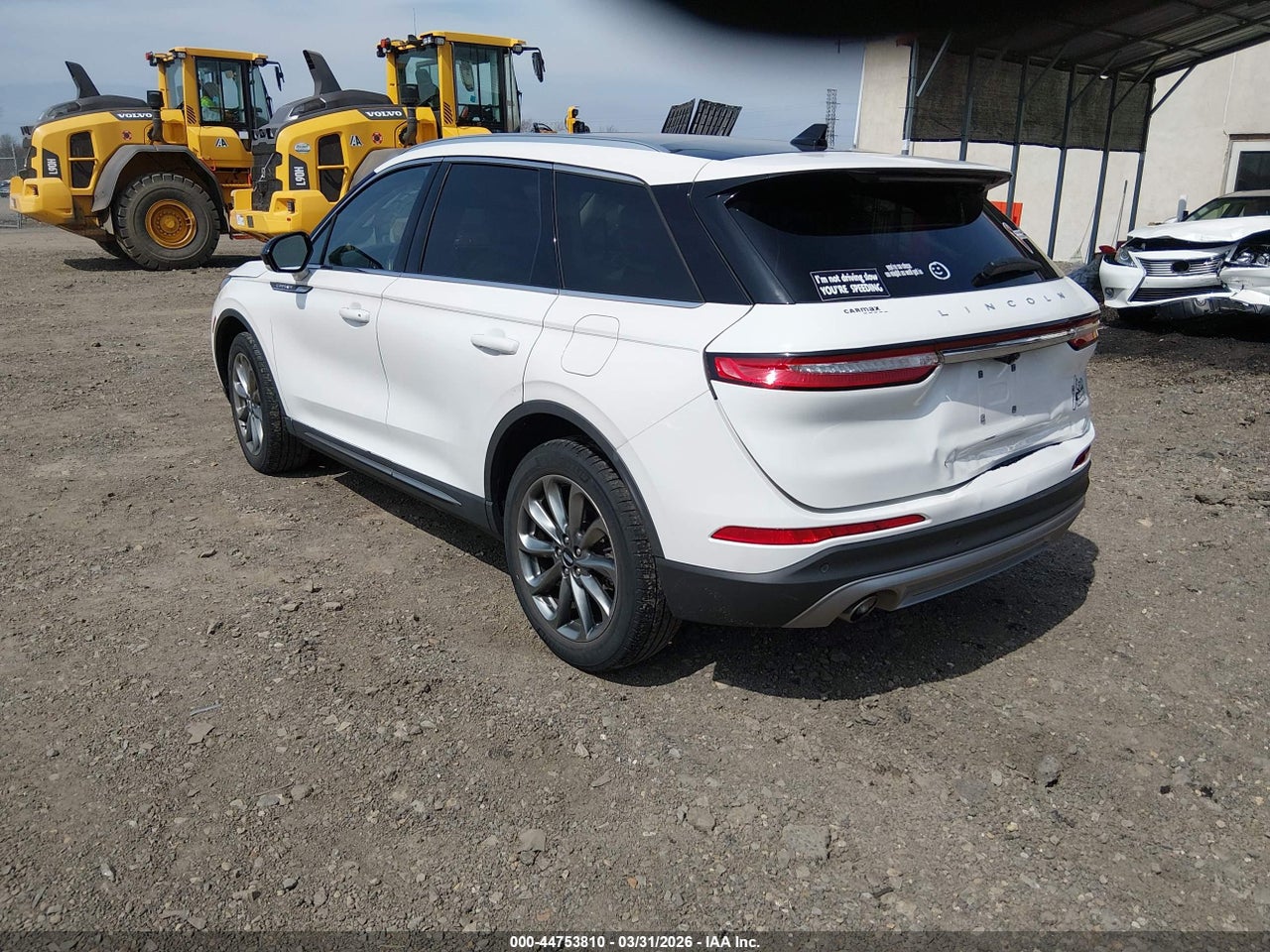2021 LINCOLN CORSAIR STANDARD · 3/11