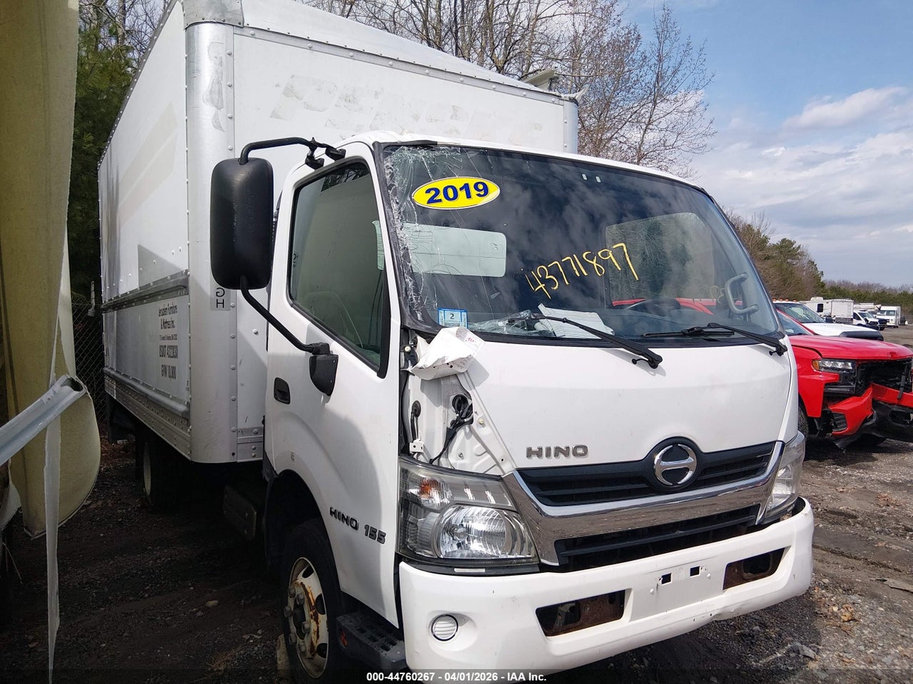 JHHYDM1H6KK****** · 2019 HINO XJC720/XFC720