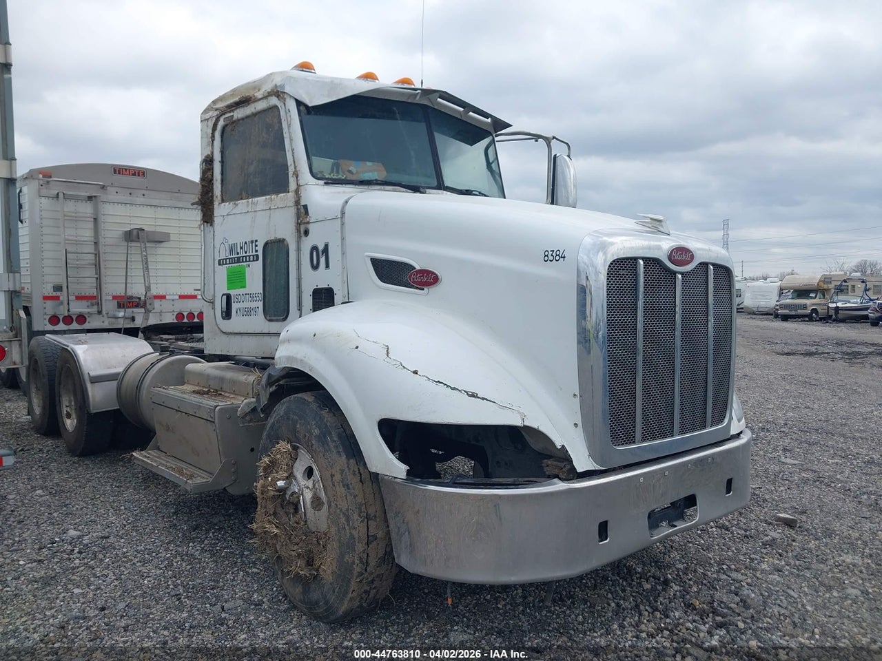 1XPVDP9X6BD****** · 2011 PETERBILT 384