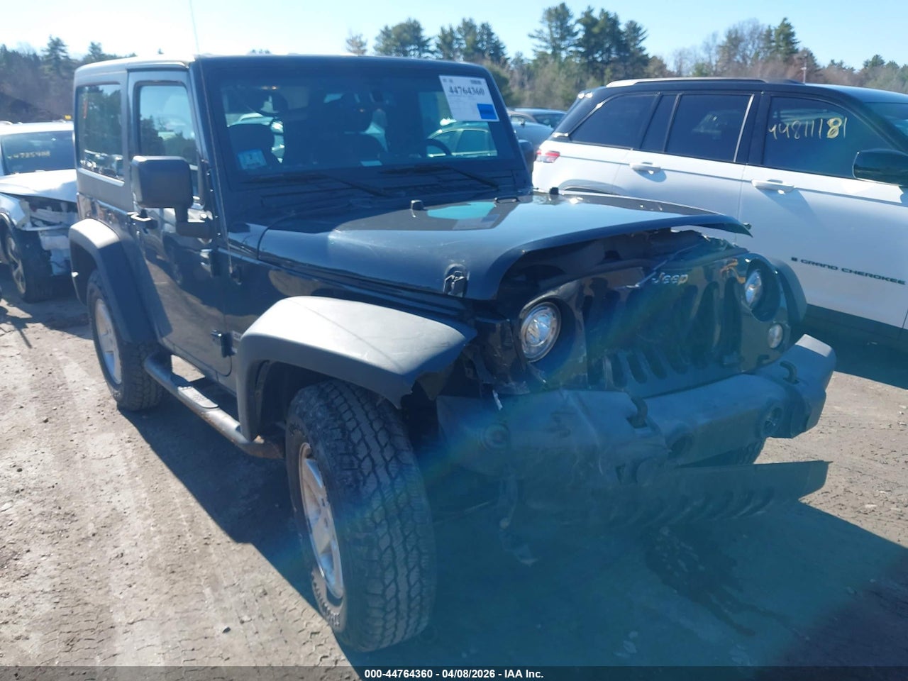 1C4GJWAG6HL****** · 2017 JEEP WRANGLER SPORT 4X4