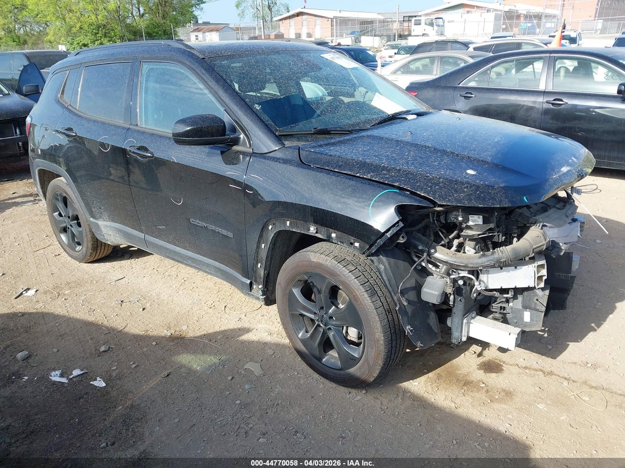 3C4NJCBB7MT****** · 2021 JEEP COMPASS ALTITUDE FWD