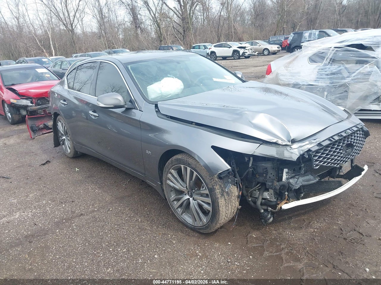 JN1EV7AR0JM****** · 2018 INFINITI Q50 3.0T SPORT