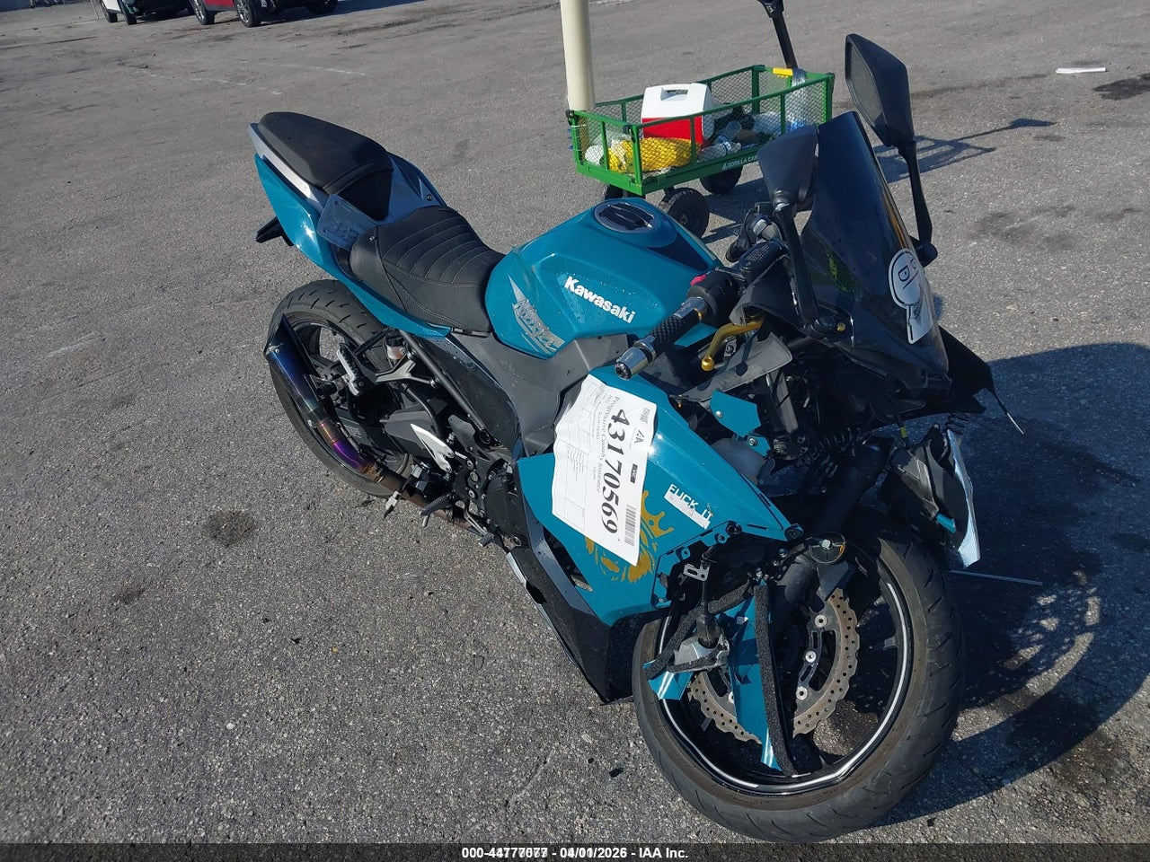 JKAEXKG19MD****** · 2021 KAWASAKI EX400