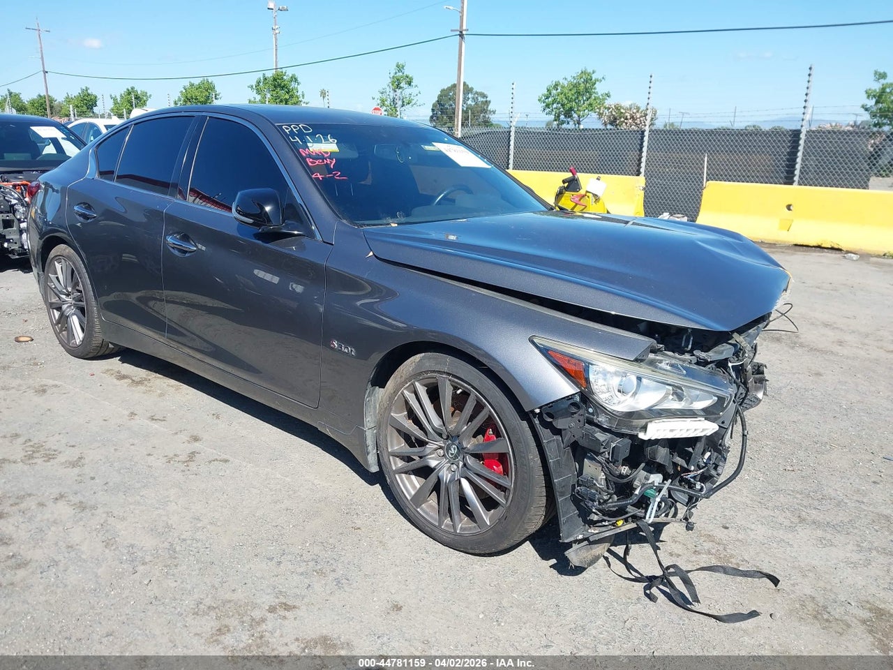 JN1FV7AP8JM****** · 2018 INFINITI Q50 3.0T RED SPORT 400