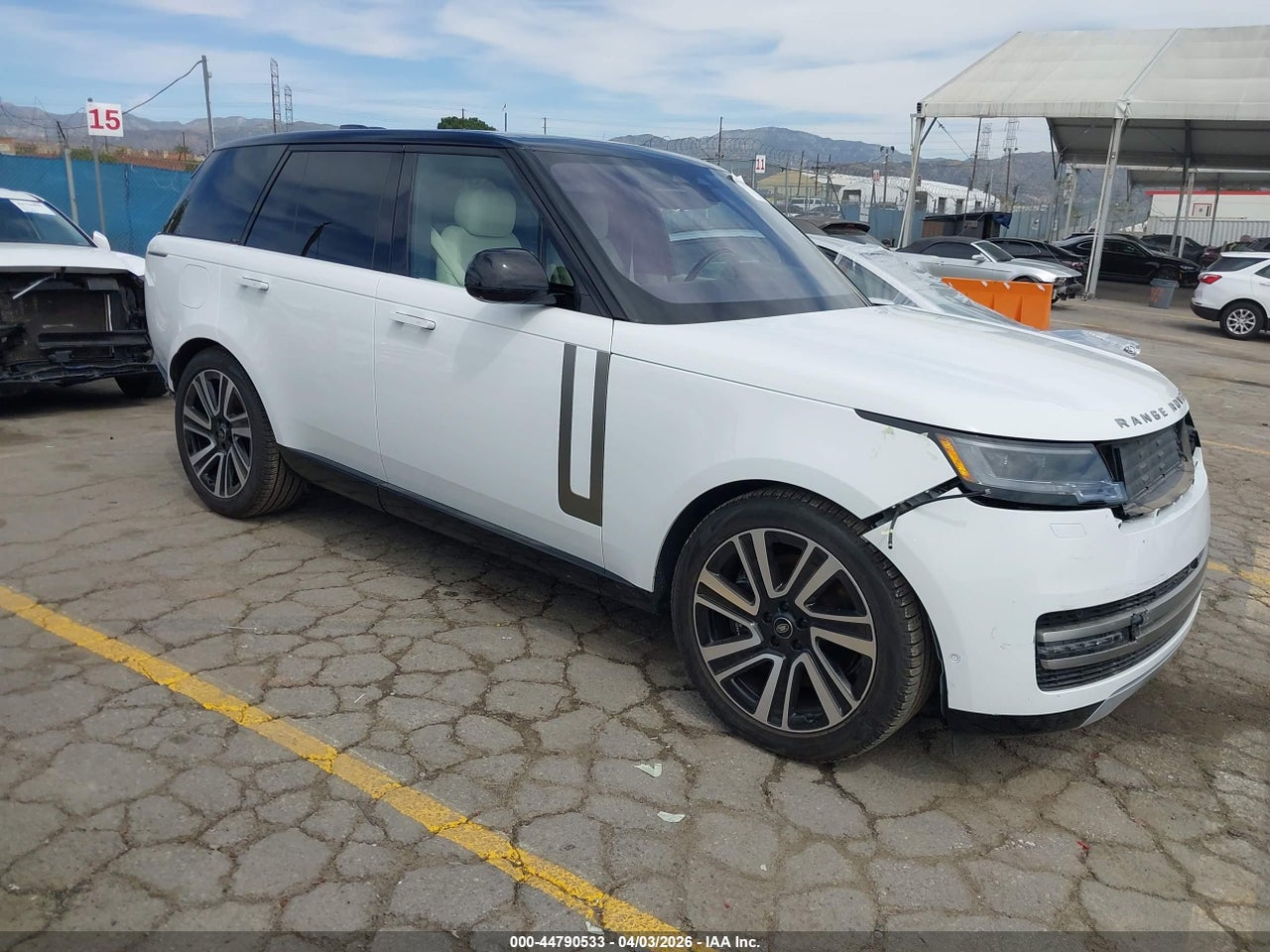 SALKP9E70PA****** · 2023 LAND ROVER RANGE ROVER P530 SE