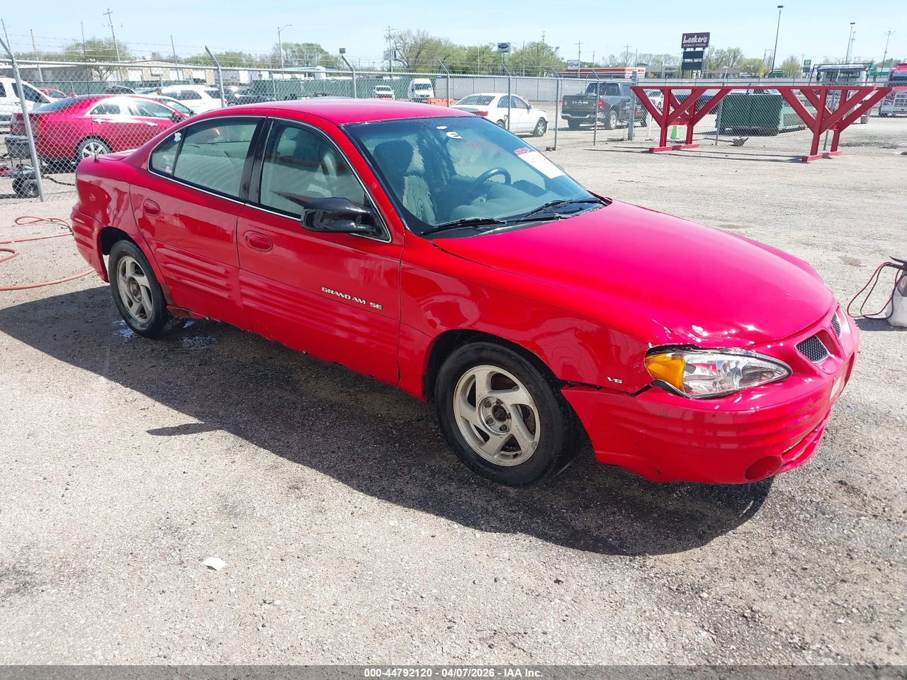 1G2NE52E9XC****** · 1999 PONTIAC GRAND AM SE1